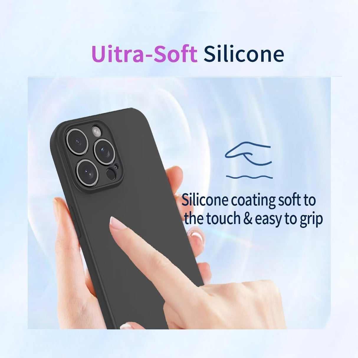 Husa de Protectie, Vivimall, pentru Oppo Reno 11 F, Liquid Silicone, cu Microfibra pe Interior, Protectie Antisoc, Compatibil Incarcare Wireless, Negru - vivimall.ro