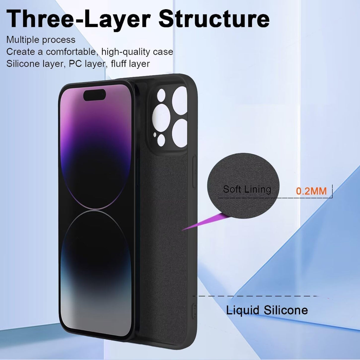 Husa de Protectie, Vivimall, pentru Oppo Reno 11 F, Liquid Silicone, cu Microfibra pe Interior, Protectie Antisoc, Compatibil Incarcare Wireless, Negru - vivimall.ro