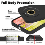 Husă protecție Realme 11 Pro Plus negru mat, detaliu decupaje porturi și butoane