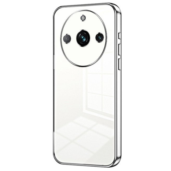 Detaliu colțuri ranforsate husă TPU Protect Plus pentru Realme 11 Pro, protecție impact