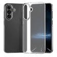 Husă silicon TPU transparentă 1mm pentru Samsung Galaxy A54 5G, vedere frontală, model Protect Plus