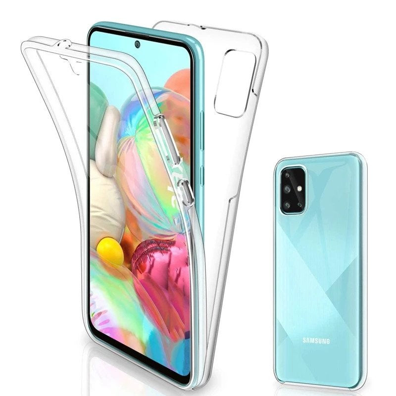 Husa de protectie Flippy® pentru Samsung A6 Plus 2018 Full Tpu 360 Transparent - vivimall.ro