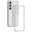 Husa de Protectie, Vivimall, pentru Samsung Galaxy A35, TPU Protect Plus, cu Dust Plug, Transparent - vivimall.ro