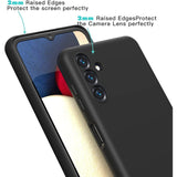 Husa de Protectie, Vivimall, pentru Samsung Galaxy A55, Liquid Silicone, cu Microfibra pe Interior, Protectie Antisoc, Compatibil Incarcare Wireless, Negru - vivimall.ro