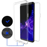 Husa de protectie Flippy® pentru Samsung Galaxy A8 2018 Full Tpu 360 V2 Transparent - vivimall.ro