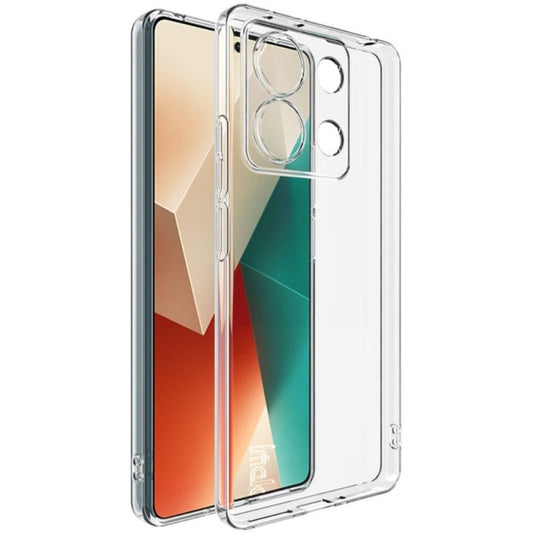 Husa de Protectie, Vivimall, pentru Xiaomi Redmi 13T, TPU Protect Plus, cu Dust Plug, Transparent - vivimall.ro