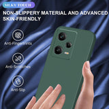 Husă de protecție antisoc Redmi Note 12 Pro 5G verde, vedere de ansamblu produs