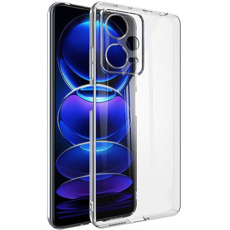 Husa de Protectie, Vivimall, pentru Xiaomi Redmi Note 12 Pro 5G, TPU Protect Plus, cu Dust Plug, Transparent - vivimall.ro
