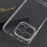 Husa Telefon, Vivimall, Compatibila Xiaomi Redmi Note 13 5G, Carcasa TPU, Protectie Camere, 1.5 mm, Transparent - vivimall.ro