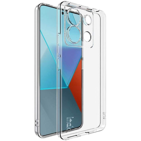 Husă TPU transparentă Protect Plus pentru Xiaomi Redmi Note 13 Pro 5G, vedere frontală