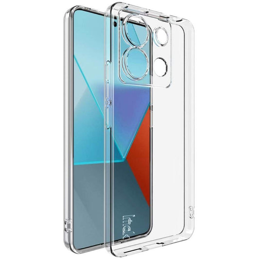 Husa de Protectie, Vivimall, pentru Xiaomi Redmi Note 13 Pro 5G, TPU Protect Plus, cu Dust Plug, Transparent - vivimall.ro