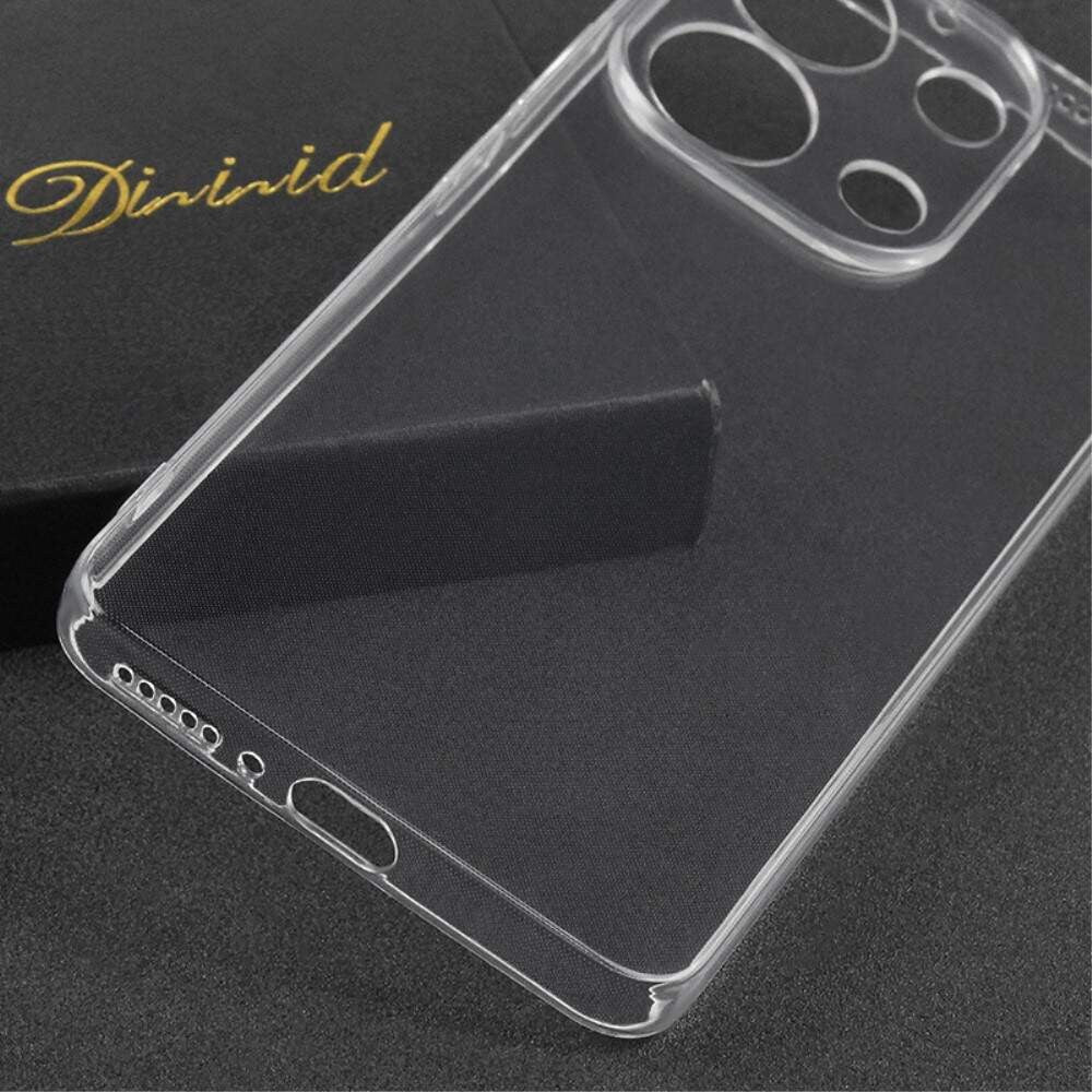 Husa Telefon, Vivimall, Compatibila Xiaomi Redmi Note 13 Pro 5G, Carcasa TPU, Protectie Camere, 1.5 mm, Transparent - vivimall.ro