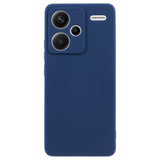 Husa de Protectie, Flippy, pentru Xiaomi Redmi Note 13 Pro Plus 5G, Liquid Silicone, cu Microfibra pe Interior, Protectie Antisoc, Compatibil Incarcare Wireless, Albastru - vivimall.ro