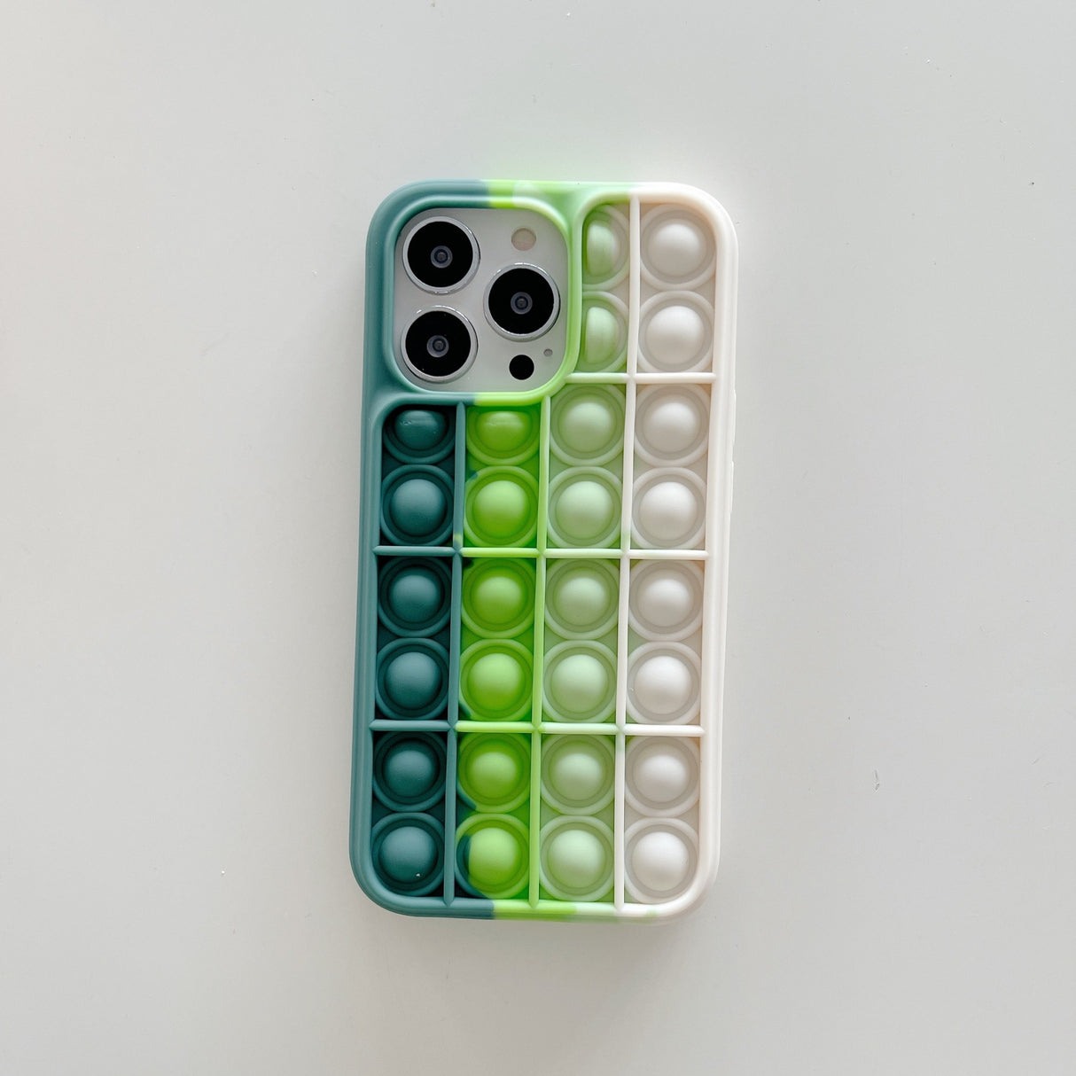 Husa de protectie Flippy Pop It compatibila cu Apple iPhone 13 Pro Max,Model 3,Multicolor - vivimall.ro