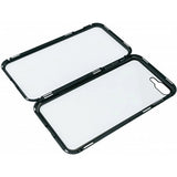 Husa de Protectie, Flippy, pentru Apple iPhone 7 Plus, Magnetic 360, Metal, Negru - vivimall.ro