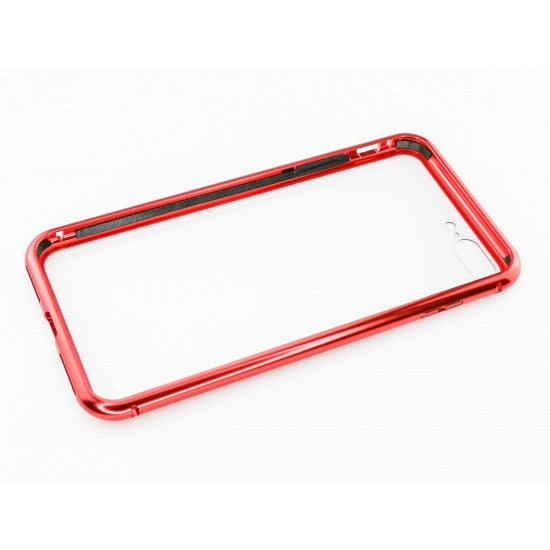 Husa de protectie Magnetic 360 pentru Apple iPhone 7, Rosu - vivimall.ro