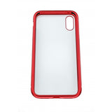 Husa de protectie Magnetic 360 pentru Apple iPhone XS Max, Rosu - vivimall.ro