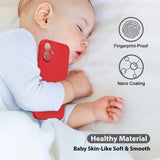 Husa de Protectie Matte TPU, Flippy, pentru Apple iPhone 16, Protectie Camera, Antisoc, Antizgariere, Antialunecare, Acoperire Completa, Rosu - vivimall.ro