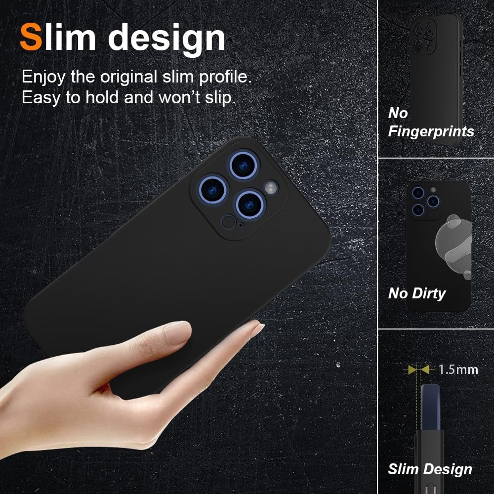 Husa de Protectie Matte TPU, Vivimall, pentru Honor 90 Lite, Protectie Camera, Antisoc, Antizgariere, Antialunecare, Acoperire Completa, Negru - vivimall.ro