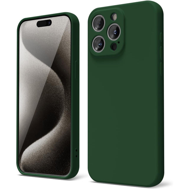 Husa de Protectie Matte TPU, Vivimall, pentru OnePlus Nord CE2 Lite, Protectie Camera, Antisoc, Antizgariere, Antialunecare, Acoperire Completa, Verde - vivimall.ro