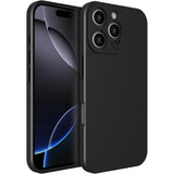 Husă OnePlus Nord 3 TPU mat negru, vedere spate, acoperire completă antialunecare