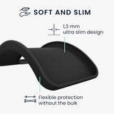 Husa de Protectie Matte TPU, Vivimall, pentru Samsung Galaxy A35 5G, Protectie Camera, Antisoc, Antizgariere, Antialunecare, Acoperire Completa, Negru - vivimall.ro