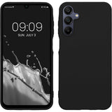 Husa de Protectie Matte TPU, Vivimall, pentru Samsung Galaxy A35 5G, Protectie Camera, Antisoc, Antizgariere, Antialunecare, Acoperire Completa, Negru - vivimall.ro