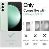 Husa de Protectie Matte TPU, Vivimall, pentru Samsung Galaxy S23 FE 5G, Protectie Camera, Antisoc, Antizgariere, Antialunecare, Acoperire Completa, Verde - vivimall.ro
