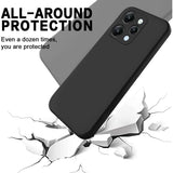 Husă protecție Redmi 12 neagră, vedere laterală cu decupaje precise pentru butoane și port USB-C