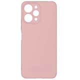 Husă Xiaomi Redmi 12 roz mat, detaliu buză ridicată protecție cameră