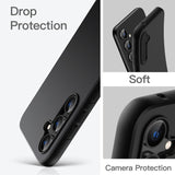 Husă neagră Xiaomi Redmi Note 12 5G, decupaje precise pentru butoane și conector