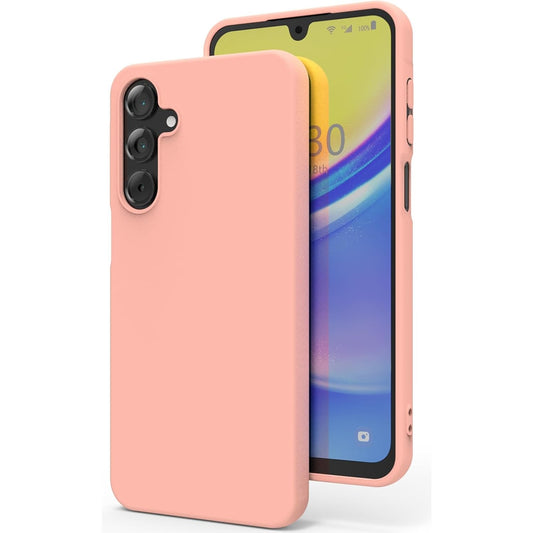 Husa de Protectie Matte TPU, Vivimall, pentru Xiaomi Redmi Note 12 5G, Protectie Camera, Antisoc, Antizgariere, Antialunecare, Acoperire Completa, Roz - vivimall.ro