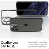 Husa de protectie pentru Apple iPhone 14 Pro Max, Flippy, Bracket series cu suport si protectie pentru camera, Transparent - vivimall.ro