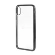 Husa de protectie pentru Apple iPhone X Tpu Electroplated Antisoc Negru - vivimall.ro