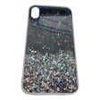 Husa de protectie pentru Apple iPhone XR Luxury Glitter Stelute Negru - vivimall.ro
