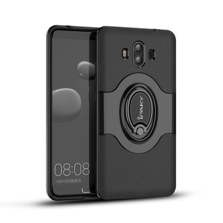 Husa de protectie pentru Huawei Mate 10 Pro Ipaky Ring Negru - vivimall.ro