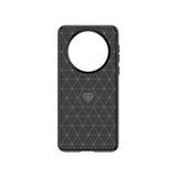 Husă TPU carbon pentru Huawei Mate 60 Pro, vedere laterală stânga, grosime 1.8 mm