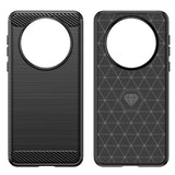Husă Huawei Mate 60 Pro montată pe telefon, vedere completă față și spate