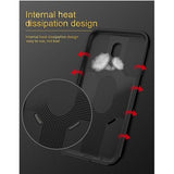 Husa de protectie pentru Samsung Galaxy J7 2017 Ipaky Ring Negru - vivimall.ro