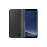 Husa de protectie pentru Samsung Galaxy S8 Plus Flip Cover Oglinda Negru - vivimall.ro