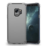 Husa de protectie pentru Samsung Galaxy S9 Tpu Antisoc Negru Transparent - vivimall.ro