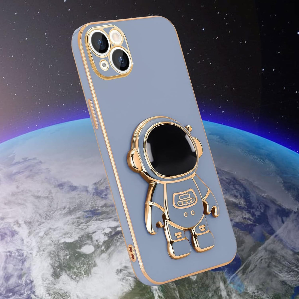 Interior husă TPU 2in1 albastru iPhone 14 Plus, material moale și flexibil