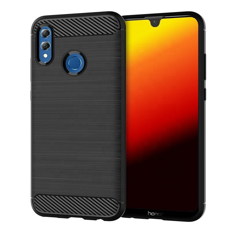 Husa de protectie Tpu, carbon, pentru Huawei Mate 10 Lite, Negru - vivimall.ro