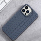 Decupaje precise porturi și butoane husă 3D Cube albastră Samsung Galaxy S23