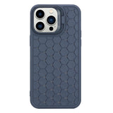 Husă 3D Cube Samsung Galaxy S23 Ultra albastru, detaliu colțuri ranforsate antisoc