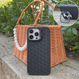 Husă Samsung Galaxy S24 TPU negru, detaliu textură 3D Cube și decupaj cameră