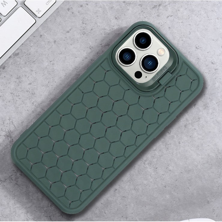 Husa de Protectie TPU, Vivimall, pentru Samsung Galaxy S24 Ultra, 3D Cube, cu Inel, Protectie Camera, Antisoc, Antizgariere, Antialunecare, Acoperire Completa, Verde - vivimall.ro
