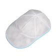 Husa De Spalare Sapca, Pentru Masina De Spalat, Din Poliester, Circumferinta 53 Cm, Cu Fermoar, Alb/Albastru - vivimall.ro