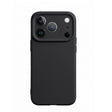 Husa de Protectie Telefon, Flippy, Compatibila cu iPhone 17 Pro Max, Silicon Premium Antisoc, Protectie Completa 360, Design Modern, Anti-Zgirieturi, Interior Microfibra, Negru - vivimall.ro