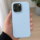 Husa de Protectie Telefon, Flippy, Compatibila cu iPhone 16 Pro, Silicon Premium Antisoc, Anti-Zgirieturi, MagSafe, Acces Camera Control, Protectie 360, Interior Microfibra, Albastru